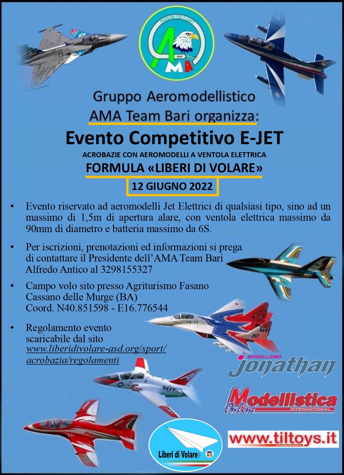 Evento competitivo ventole EDF